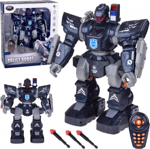rc robot politie – op afstand bestuurbare dansende en schietende politierobot