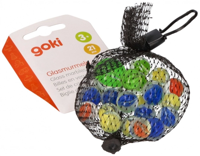 Glazen knikkers Marbles 21 st - Marmeren knikkers