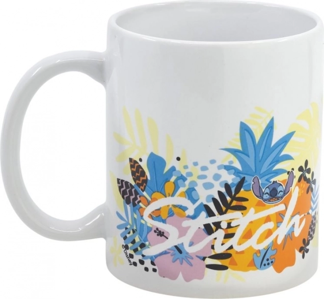 Keramische beker 325 ml Stitch Ananas