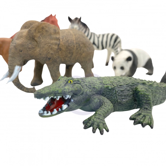 Safari figuren en speelmat Woopie