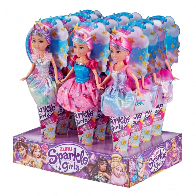Sparkle Girlz eenhoornfee in ijshoorntje