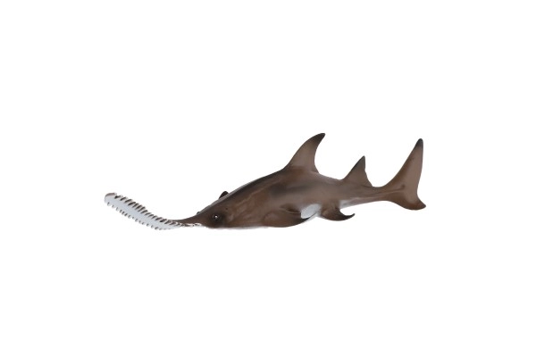 Zaagvis met vele tanden, speelgoed plastic 22cm in zakje