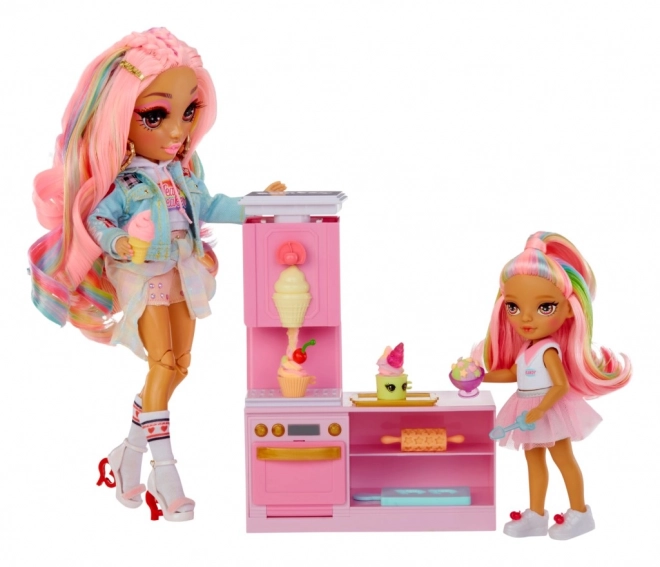 Rainbow High Kleine Zus Bakkerij Set