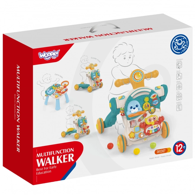 Woopie multifunctionele loopwagen 4in1