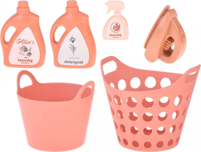 Rijke set accessoires voor een complete speelwasruimte