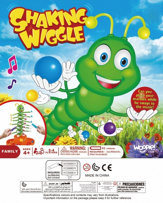 Dansende Rups - behendigheidsspel Woopie