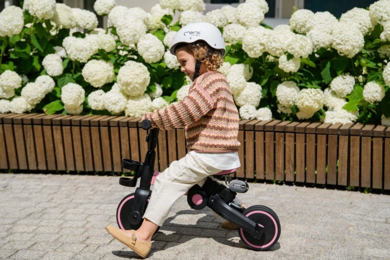 3-in-1: loopfiets, driewieler en balansfiets
