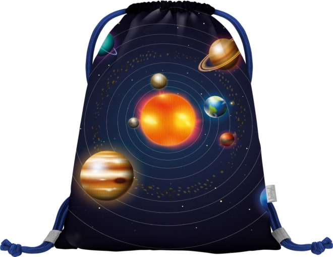 BAAGL SET 3 Zippy Planeten: Boekentas, etui, zak