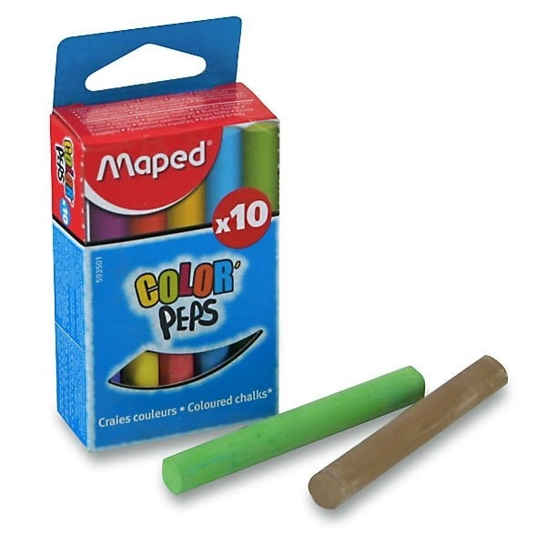 Gekleurde krijtjes Maped 10 stuks