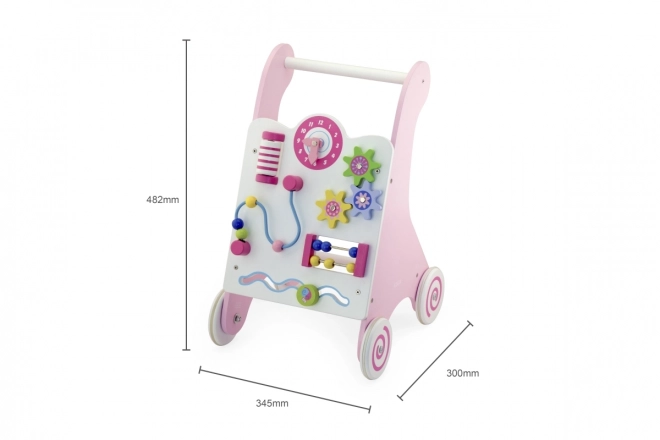 Roze looprek voor meisjes