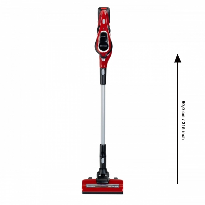 Bosch Unlimited kinderstofzuiger rood