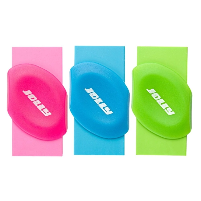 Ergonomische grip voor comfortabel uitgummen