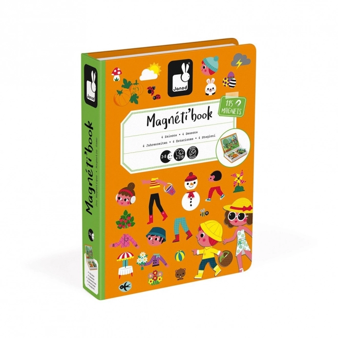 JANOD Magnetibook Jaargetijden