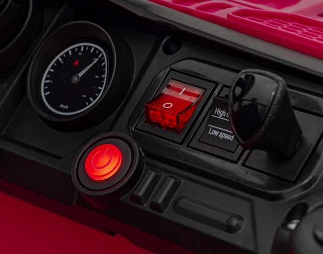Off Road roze elektrische kinderauto
