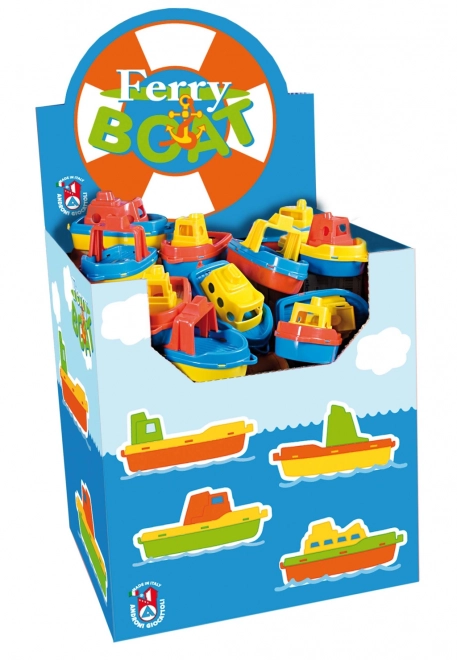 Plastic bootje voor in het water