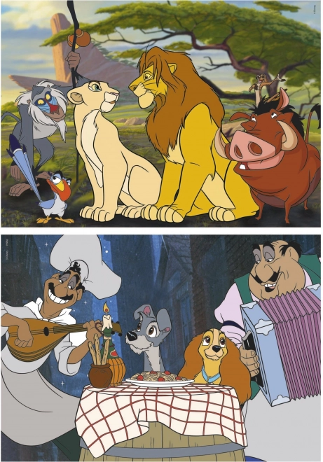 Educa Puzzel Disney Dieren 2x48 stukjes