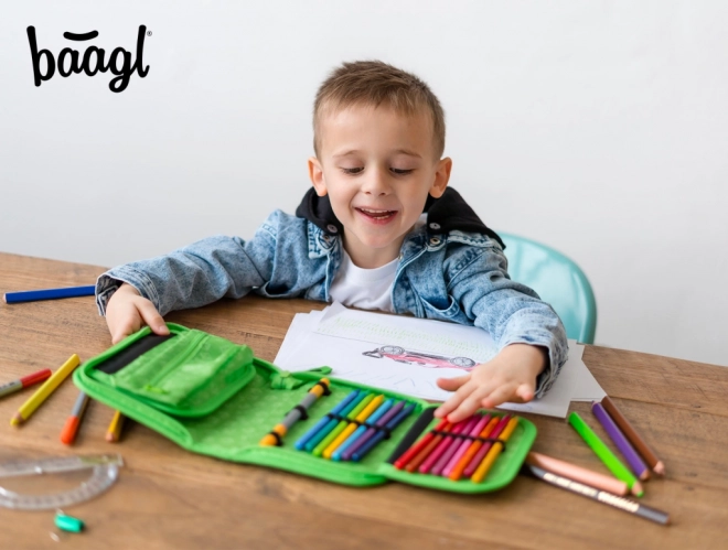 BAAGL School etui met één compartiment Minecraft