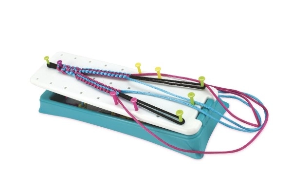 Creatieve set Maak je eigen armband - breitel met accessoires in doos 38x28x6cm
