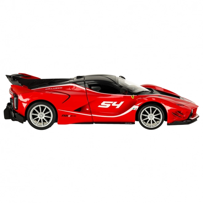 Op afstand bestuurbare auto Ferrari FXX rood