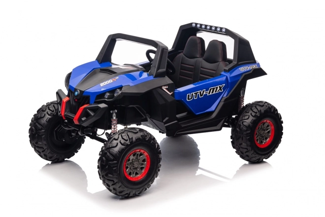 Elektrische kinderbuggy UTV-MX blauw