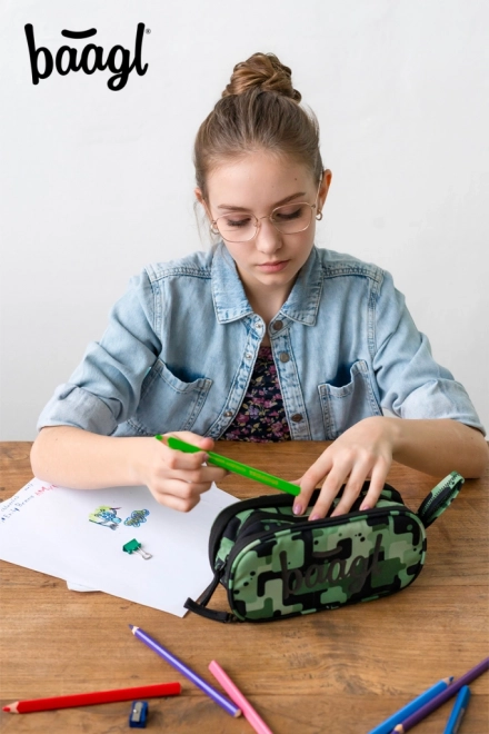 Studenten etui Baagl Groen
