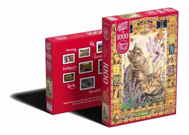 Puzzel Cherry Pazzi Katten 1000 stukjes
