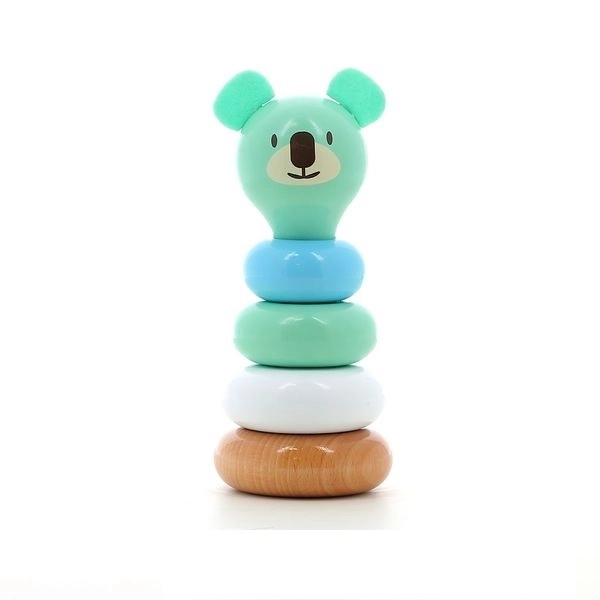 Houten stapeltoren Koala