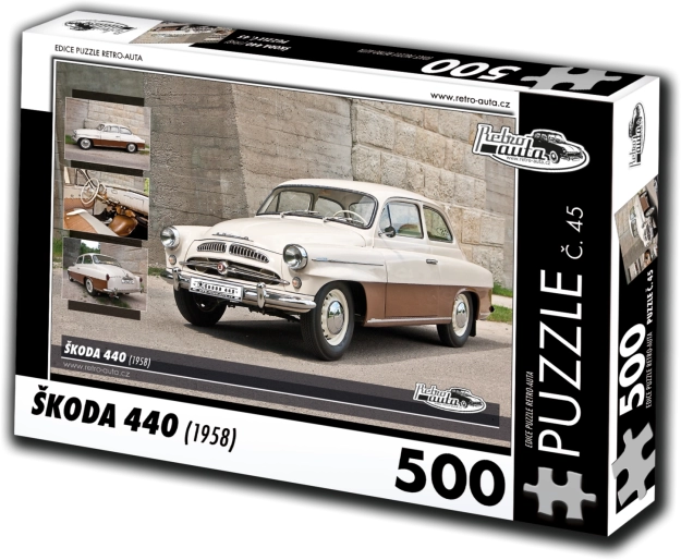 Puzzel RETRO-AUTO Škoda 440 – 500 stukjes