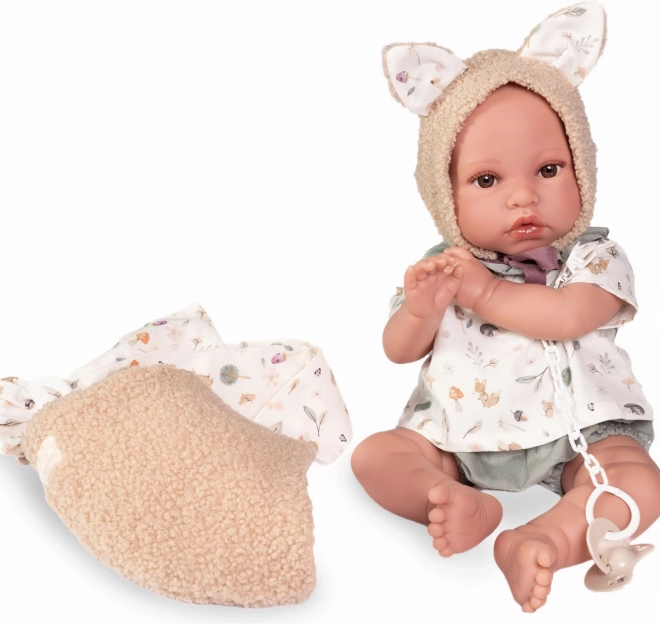 Realistische babypop met zacht lichaam - 42 cm