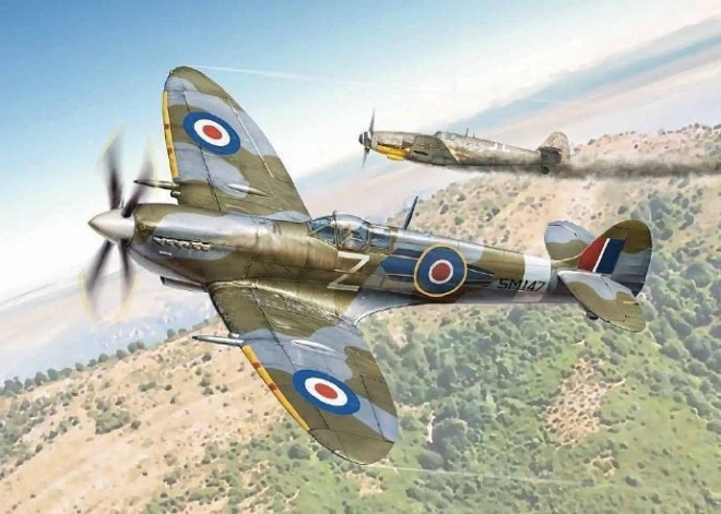 Plastic model Spitfire Mk.IX 1/48
