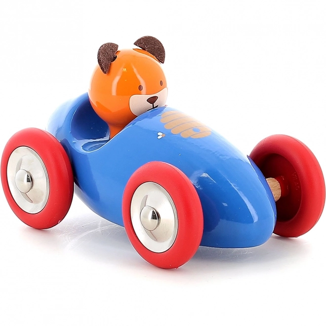 Vilac Raceautootje met beer