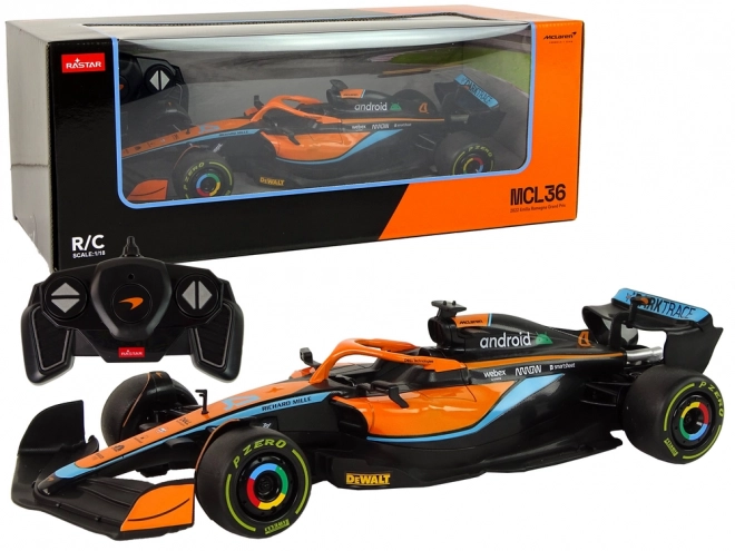 R/C raceauto McLaren F1 1:18 oranje