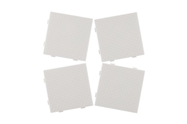 Strijkkralenmat Hama - Verbindingsvierkant 4 stuks op kaart 20x24x3cm