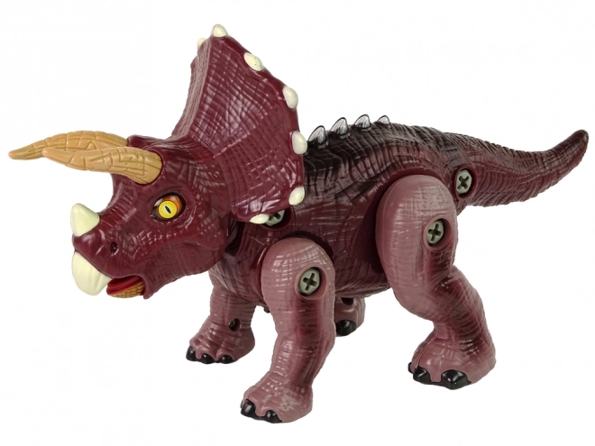 Schroevendraaier dinosaurus met boormachine Plastic