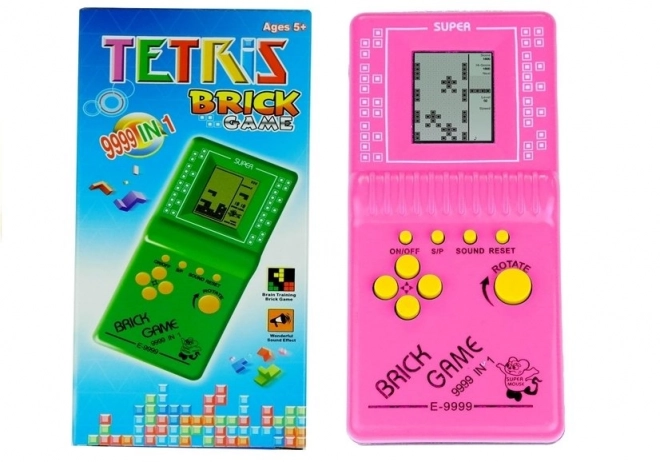 Elektronische zakspel Tetris Roze