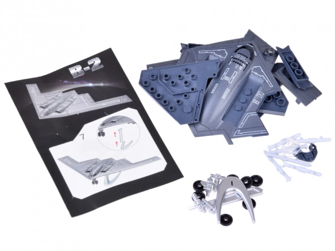 Bouwpakket modelvliegtuig B-2 Spirit 1:200