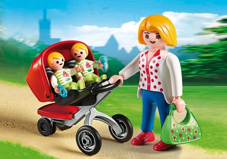 Dubbele kinderwagen voor dubbel zoveel plezier