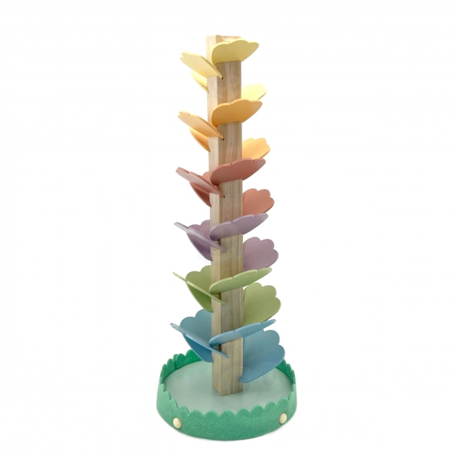 Houten knikkerbaan Duha Montessori WOOPIE GREEN