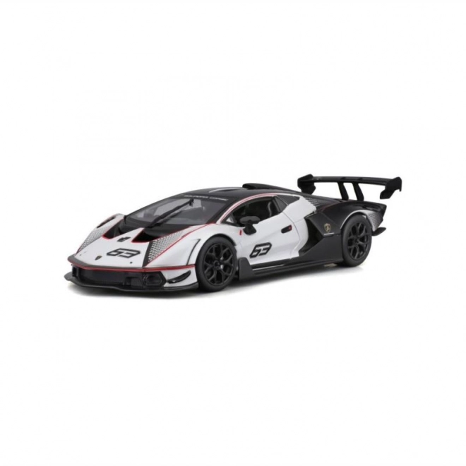 Bburago 1:24 Race Lamborghini Essenza SCV12 – Wit