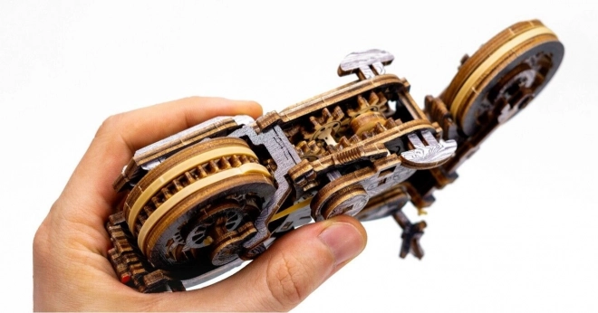 WOODEN CITY 3D puzzel Motorfiets Cruiser Limited Edition 168 stuks