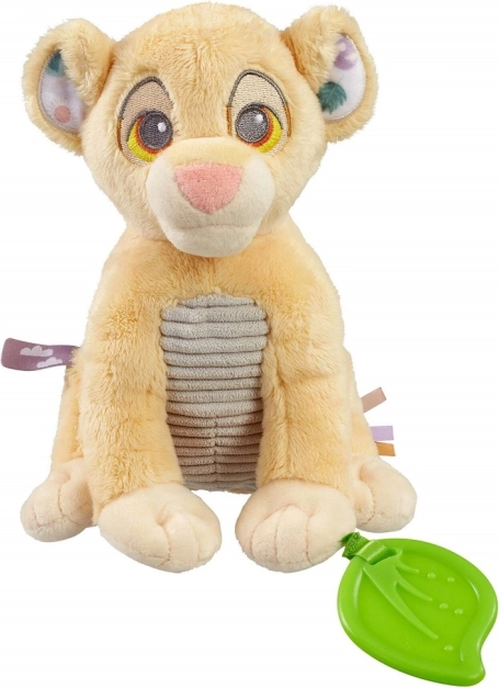 Pluchen activity-speeltje DISNEY De Leeuwenkoning Simba met bijtring