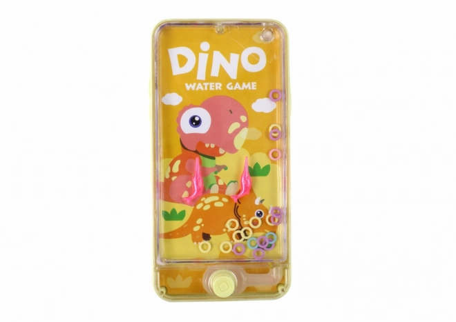 Water vaardigheidsspelconsole Telefoon Dino Geel