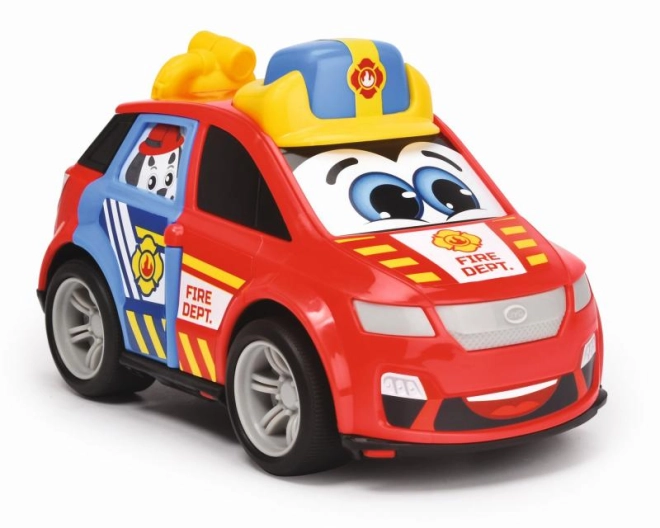 Dappere brandweerwagen