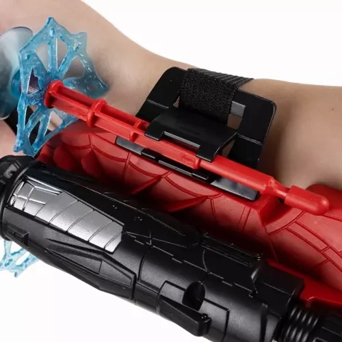 Superhelden-netlanceerder met 3 projectielen