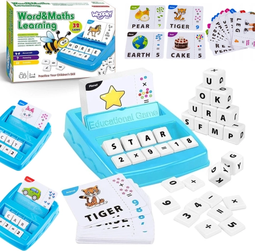 Educatief spel Woopie voor Engels en wiskunde