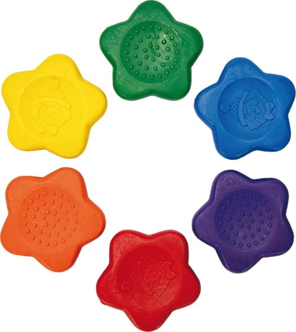 ASTRA BABY Stervormige waskrijtjes 6 stuks