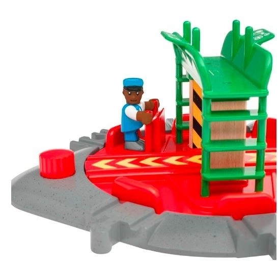 Brio draaischijf en figuurtje