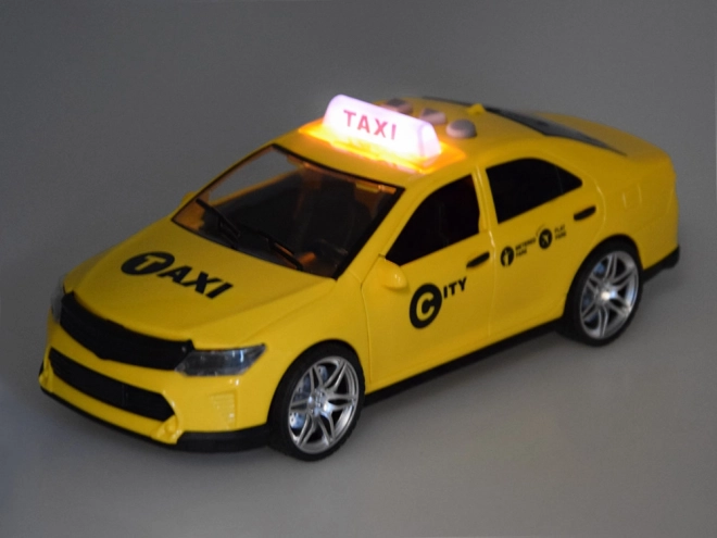 Geluids- en lichtopenende deur van taxi ZA5220