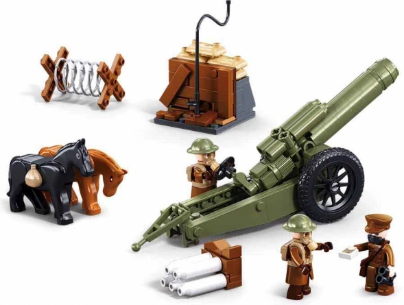 Bouwset Tank Sluban Army uit de Eerste Wereldoorlog