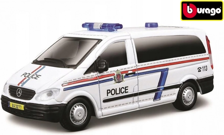 Bburago Mercedes‑Benz Vito politiebus 1:50